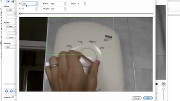 Add a blur to a part of a video with Avidemux