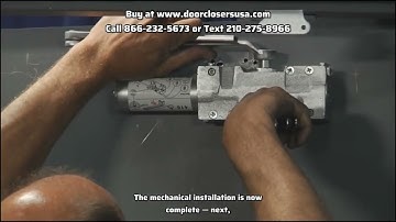 Stanley QDC111 Door Closer Installation – Parallel Arm Mount (Grade 1 Commercial)