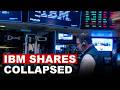 IBM Shares Collapsed By 23 Percent After Shocking Revenue Warning