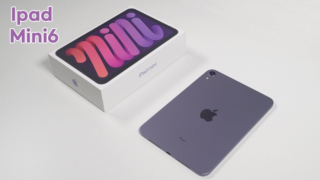 Apple Ipad Mini6 Purple WiFi 256GB Unboxing - YouTube