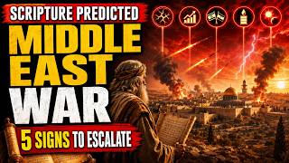 The MIDDLE EAST WAR Scripture Predicted 2,700 Years Ago — 5 Signs It Is About to Escalate