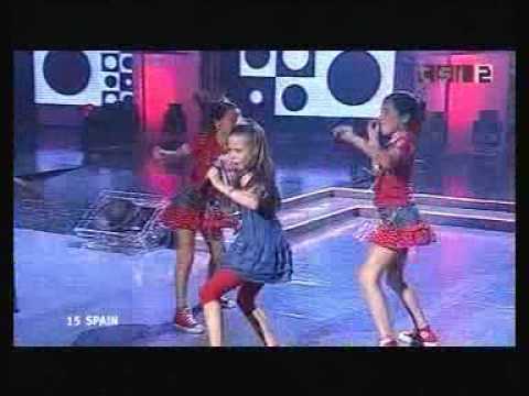 Junior Eurovision 2004 Spain (Winner). Maria Isabel Muerta Que Sencilla