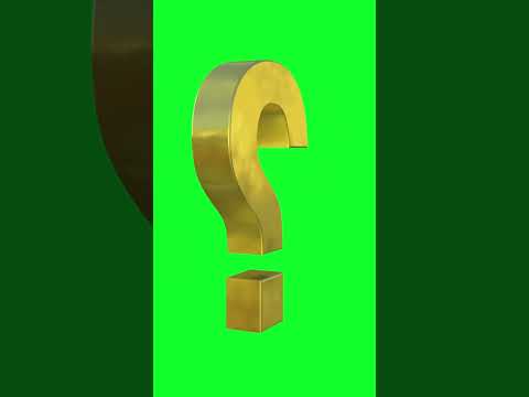 Question Mark Green Screen Effect Greenscreen Greenscreeneffects Youtubeshorts 