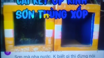 Cái kết của việc ốp kính sơn thùng xốp | Chia sẻ kinh nghiệm | @HUNG78GUPPY