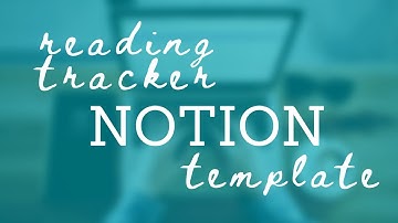 Notion template: reading tracker | book list