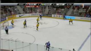 WJHC 2009: Sweden - Slovakia (Slovak commentary)