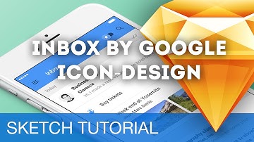 Sketch 3 Tutorial • Inbox by Google Icon-Design • Sketchapp Tutorial & Design Workflow