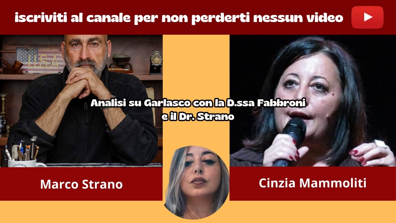 Analisi su Garlasco con la D.ssa Fabbroni e il Dr. Strano, 11/2/26