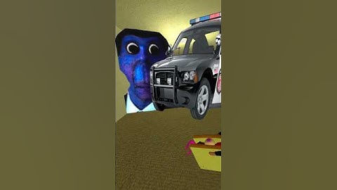 Police And Blue Obunga Chasing in Liminal Hotel Nextbots Gmod