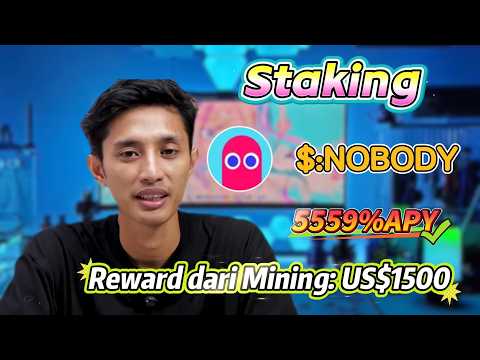 📊 Semua Data Staking NOBODY Solana Saya Tunjukkan | Analisis 5559%