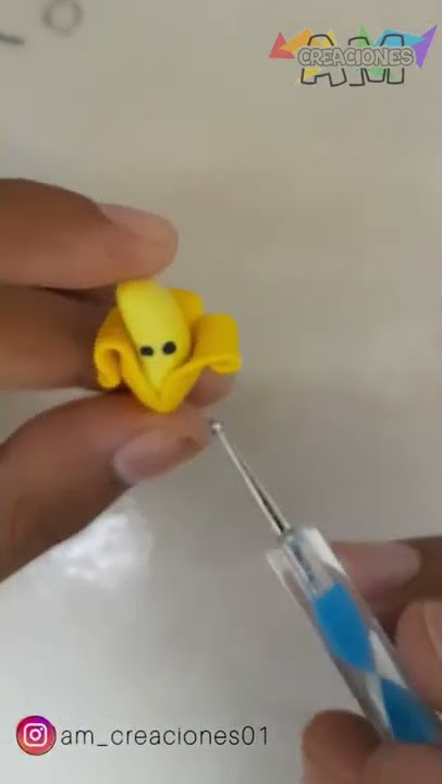 'Dije de 🍌' Kawaii | Arcilla Polimerica