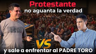 🔴PASTOR NO AGUANTA LA PRÉDICA DEL PADRE TORO Y SE LEVANTA A SABOREAR LA ENSEÑANZA😱| PADRE LUIS TORO 