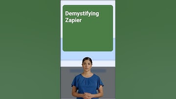 Zapier Basics: What Is a Zap? #Zapier #NoCode #AutomationTools #WhatIsAZap #SaaS #ProductivityApps