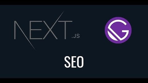 Next.js vs Gatsby for SEO