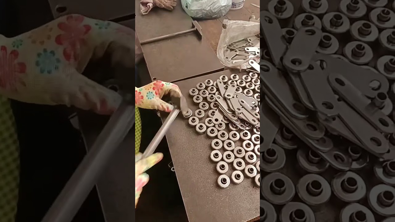 Folding Chain Assembly Process- Good tools andmachinery make work easy