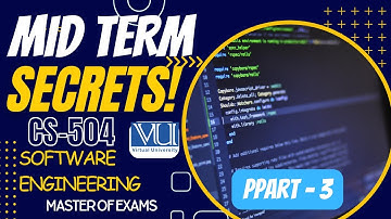Secrets to Passing CS504 Midterm Exam Revealed