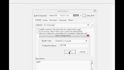 Add borland C++ compiler to C free