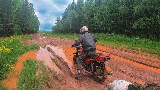 В поля после дождей! Гряземес на Сова 175 / 200 / Восход 3м