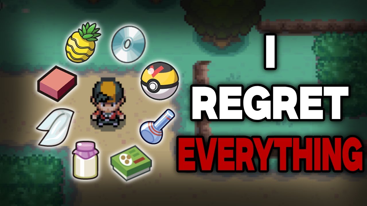 I collected EVERY item in Pokemon HeartGold & SoulSilver