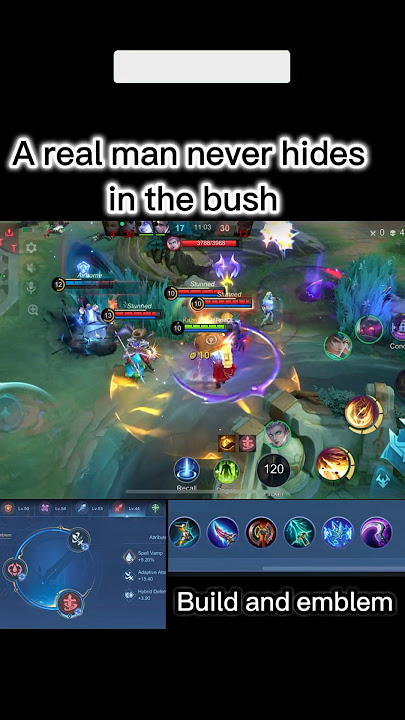 Tigreal damage build and emblem @Activenowml #mobilelegends #mlbbindia #mlbbindonesia