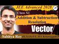 Addition & Subtraction-Resolution || Vector-1/3 || Chap 2 || Class XI || Advance 2028 || Sahitya Roy