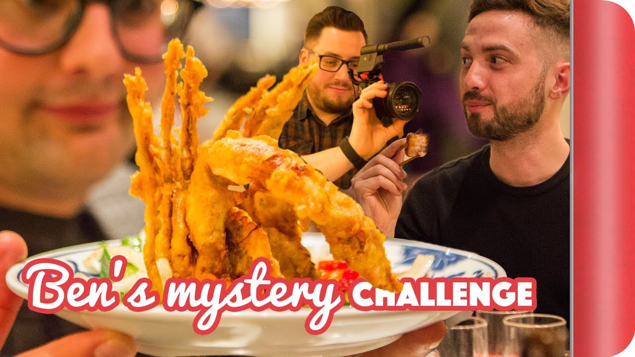 £45 Mystery Night Food Challenge - Pigs on Sticks & Improv?!? | Sorted Food