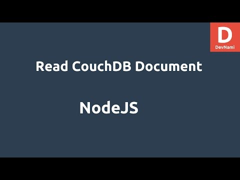 NodeJS CouchDB Read Document