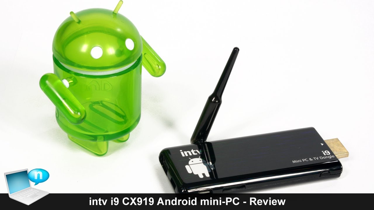 intv i9 CX-919 Android TV stick review - YouTube