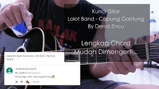 kunci gitar Lolot Band - Capung Gantung