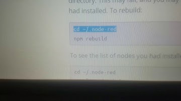Node-red installing NPM nodes on Raspberry pi.  Part one