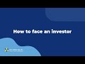 BDVe Webinar Series - How to face an investor