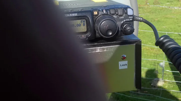 GI7UGV/P in QSO with G0HIK/P