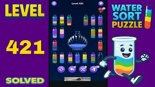 Water Sort – Level 421 | Walkthrough Solution