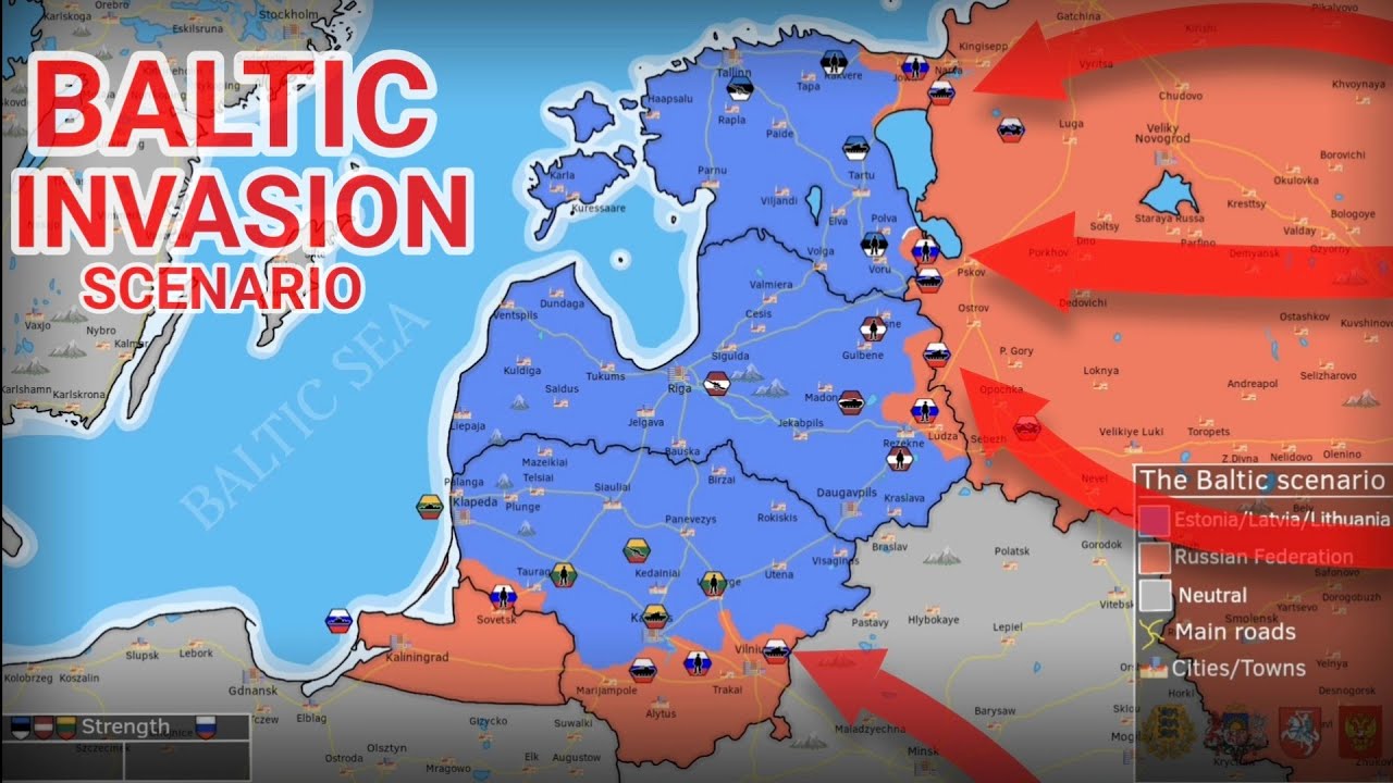 Russian invasion of Baltic States | Alternate Scenario