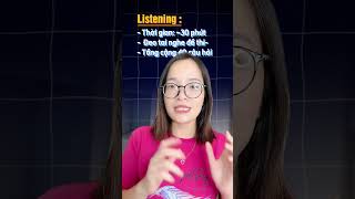 Cấu trúc bài thi IELTS cho người mới bắt đầu #ieltsthanhloan #hocielts