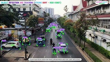 Object Detection Using YOLOv8 + Object Tracking Using Strong Sort + OSNET REID