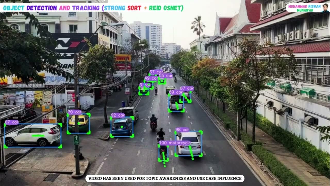 Object Detection Using YOLOv8 + Object Tracking Using Strong Sort ...
