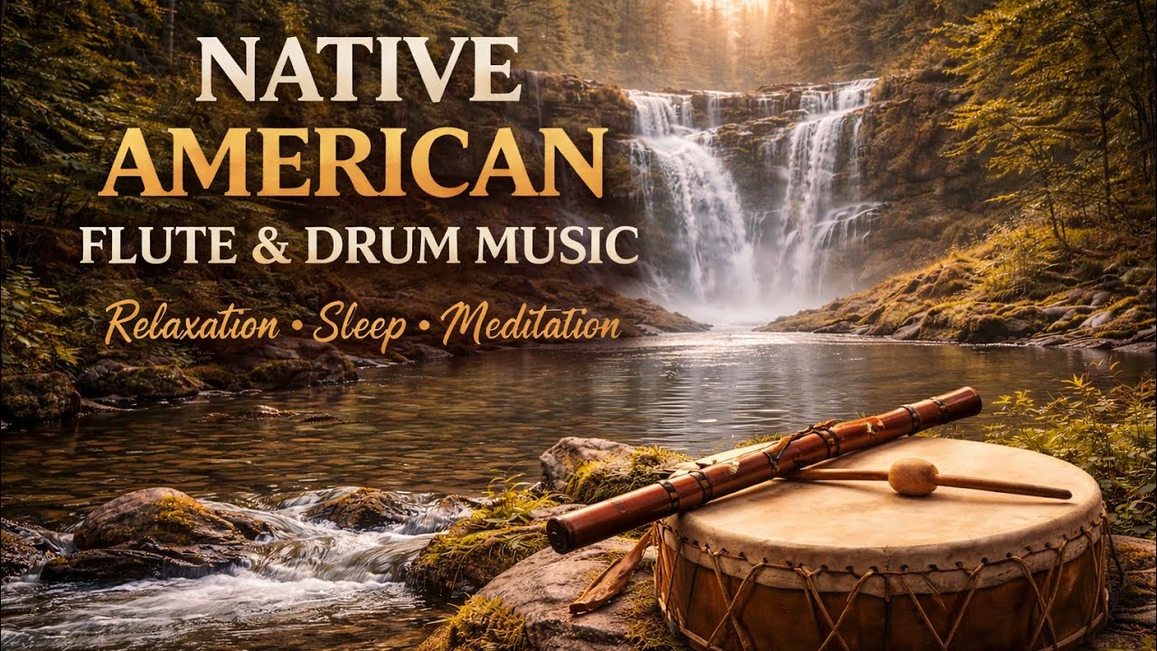 Native American Flute & Drum Music – Relaxing Tribal Instrumental for Sleep & Meditation