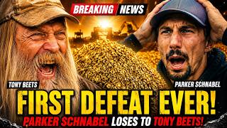 🔥 For the First Time, Parker Schnabel LOSES to Tony Beets! | Gold Rush Shocker!#gold