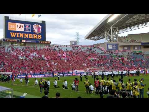 ゴール裏サポーターと選手・スタッフの 「We are Cerezo」～ ルヴァン杯 決勝戦 埼玉スタジアム2002 2017年11月4日