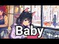 Nightcore - Baby (Justin Bieber) (Switching Vocals) (Lyrics)