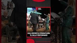 Okul Müdürü Ve Öğrencilerin, Barış Manço’nun “El Salla” Şarkısını Seslendirdiği Anlar Beğeni Topladı