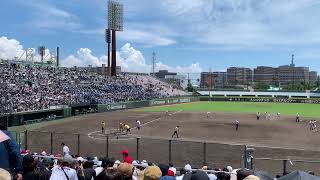 思いっきり声出して応援できる幸せ…夏の甲子園 鹿児島大会決勝　白熱の試合展開にスタンドは最高潮