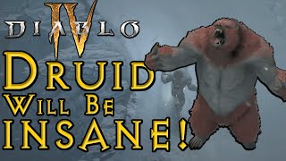 The Druid Is Going To Be INSANE In Diablo 4!