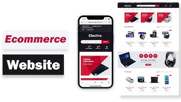 Template Responsive ECOMMERCE HTML CSS & JavaScript | Free Source