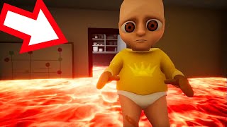 ЛАВА 1000 КГ ЗАТОПИЛА ДОМ ?! ИГРА The Baby In Yellow