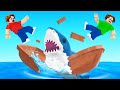 Surviving A SHARK ATTACK SIMULATOR! (Roblox)