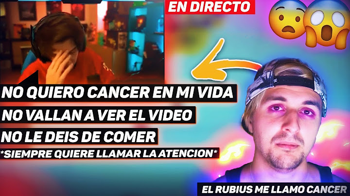 ElRubiusOMG le responde a DALAS "No le deis de comer" (El vídeo borrado)