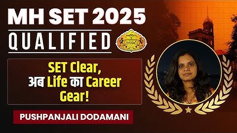 MH SET Life Science 2025 Topper Interview with Pushpanjali Dodamani | IFAS