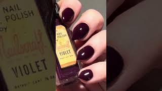 Revive + Swatch: 1945 Nailscraft Flower Nail Polish in Violet
